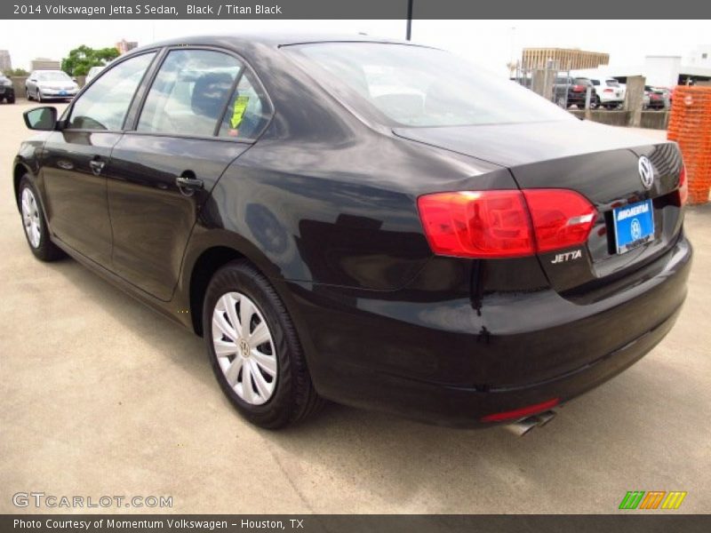 Black / Titan Black 2014 Volkswagen Jetta S Sedan