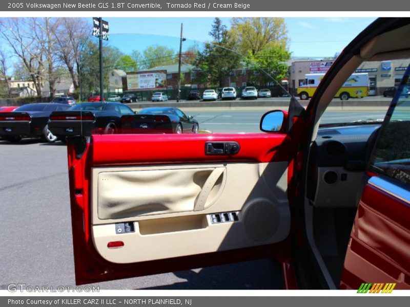 Tornado Red / Cream Beige 2005 Volkswagen New Beetle GLS 1.8T Convertible