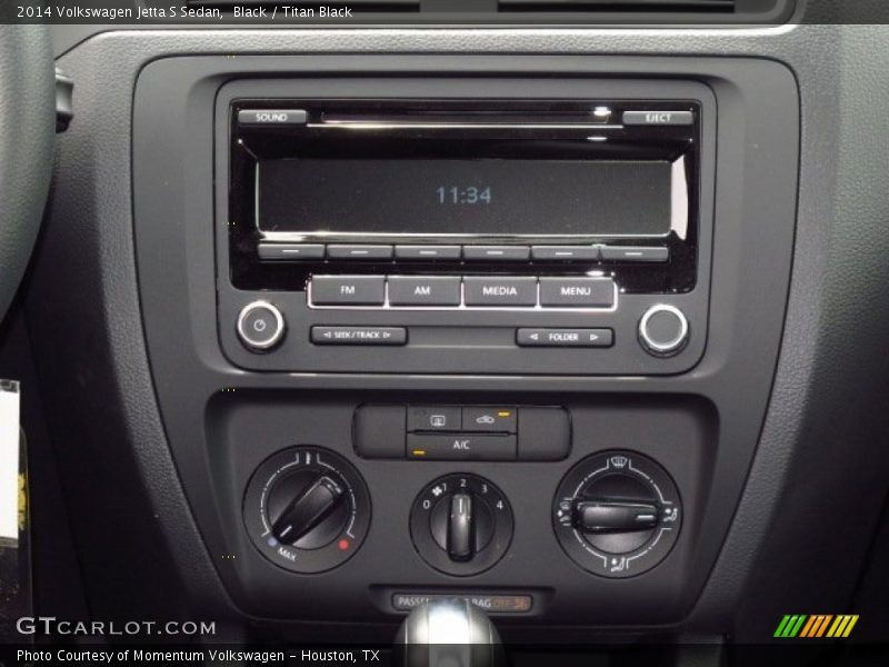 Black / Titan Black 2014 Volkswagen Jetta S Sedan