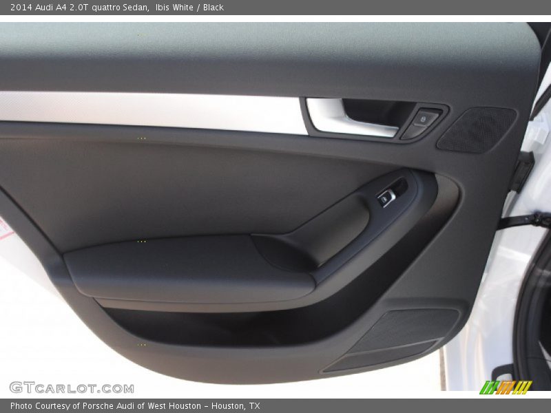 Ibis White / Black 2014 Audi A4 2.0T quattro Sedan