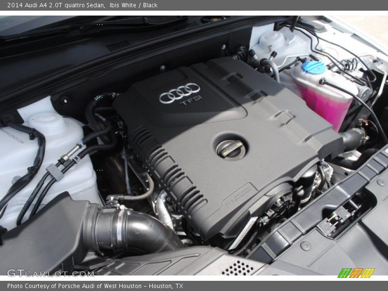 Ibis White / Black 2014 Audi A4 2.0T quattro Sedan