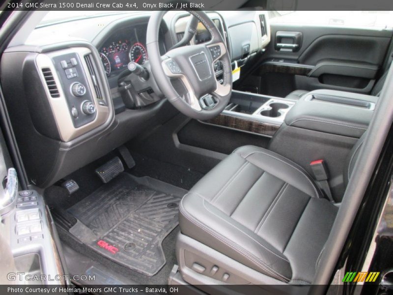  2014 Sierra 1500 Denali Crew Cab 4x4 Jet Black Interior
