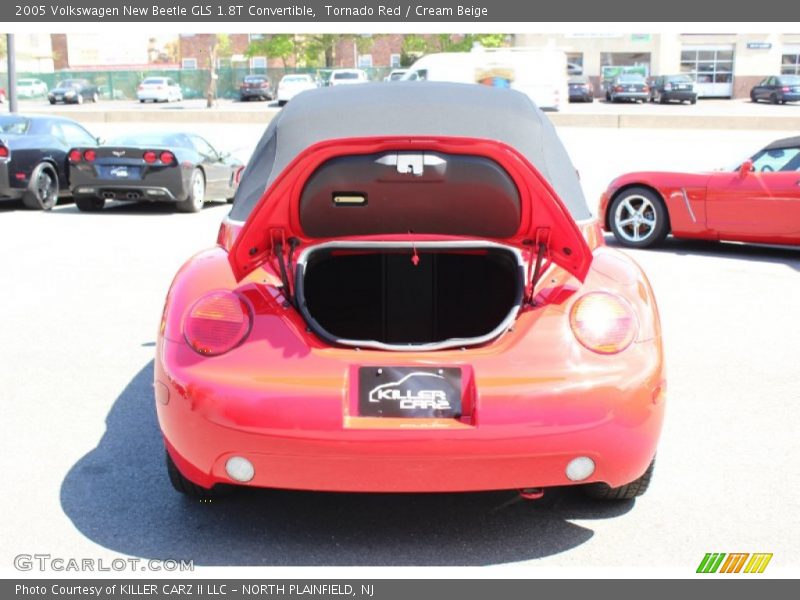 Tornado Red / Cream Beige 2005 Volkswagen New Beetle GLS 1.8T Convertible