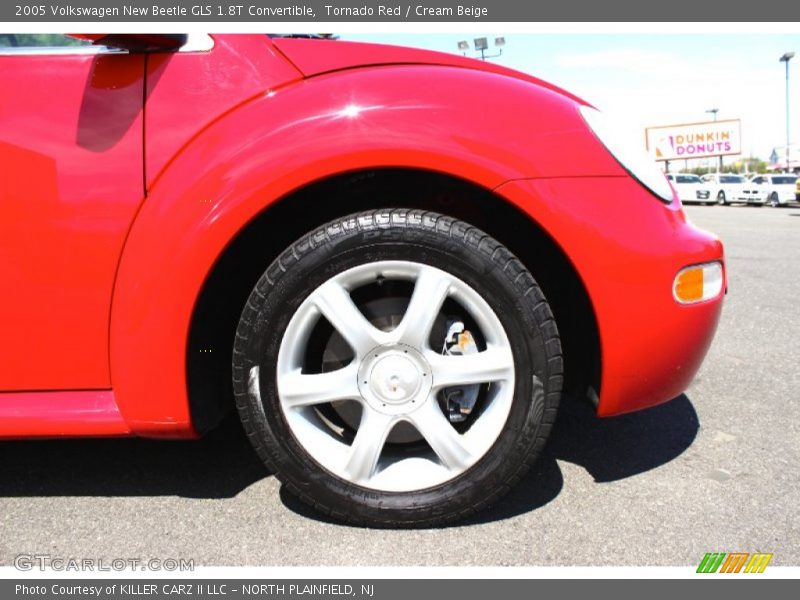 Tornado Red / Cream Beige 2005 Volkswagen New Beetle GLS 1.8T Convertible