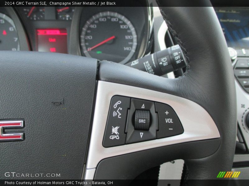 Champagne Silver Metallic / Jet Black 2014 GMC Terrain SLE