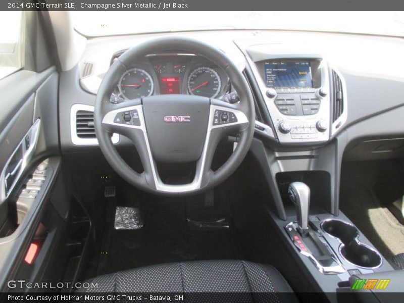 Champagne Silver Metallic / Jet Black 2014 GMC Terrain SLE