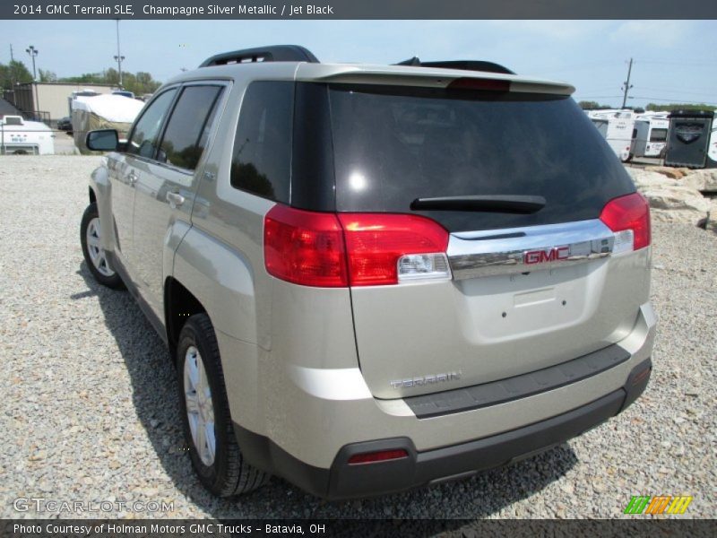 Champagne Silver Metallic / Jet Black 2014 GMC Terrain SLE