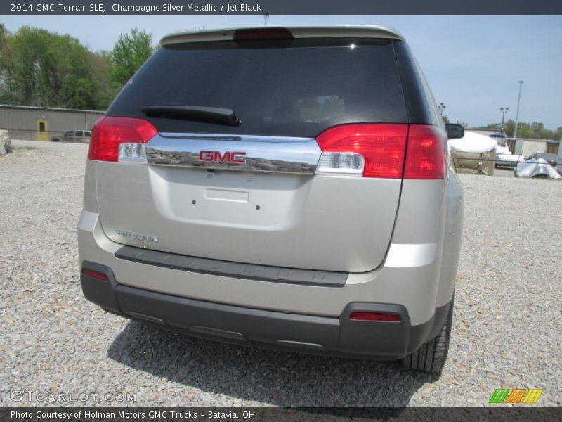 Champagne Silver Metallic / Jet Black 2014 GMC Terrain SLE