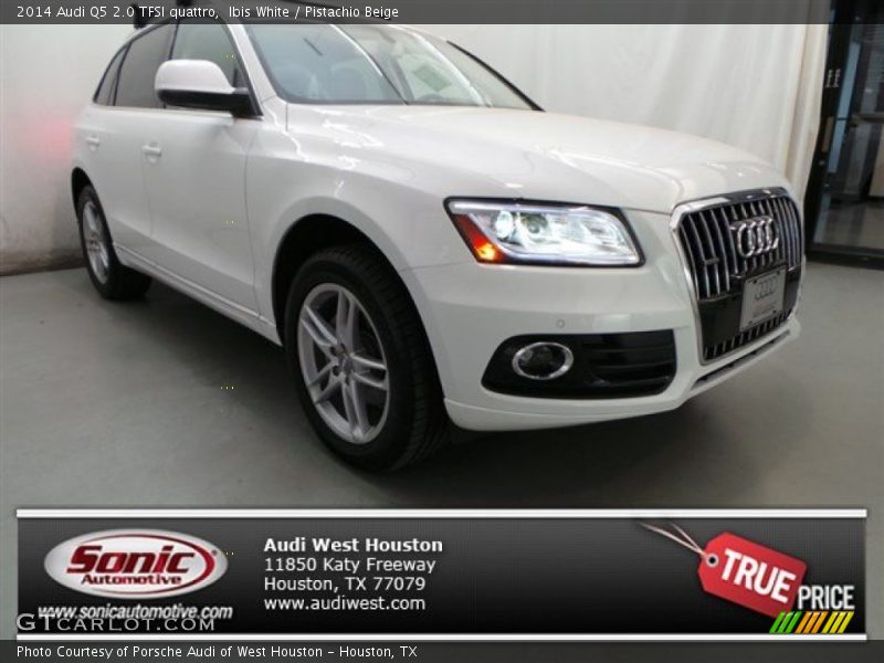 Ibis White / Pistachio Beige 2014 Audi Q5 2.0 TFSI quattro