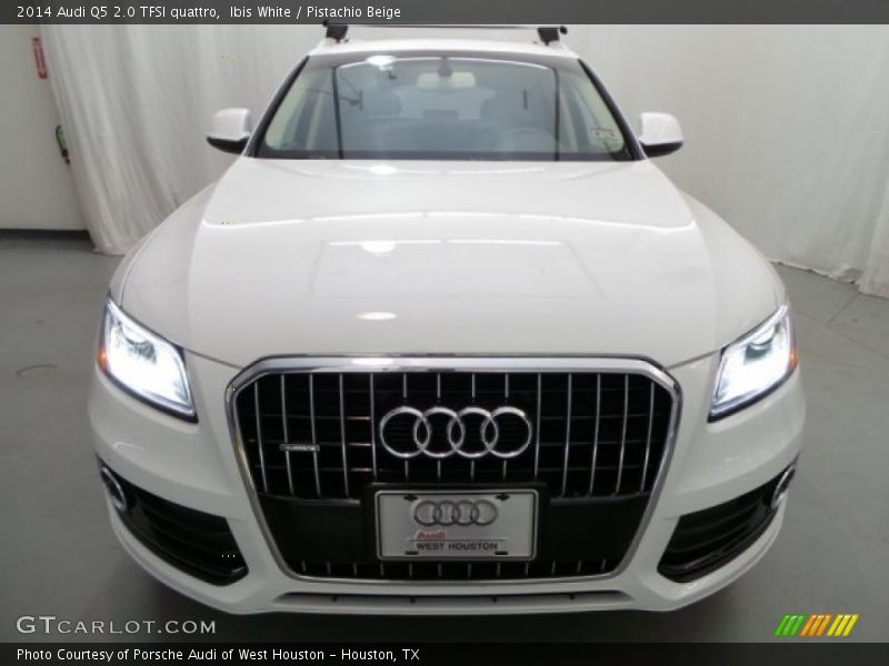 Ibis White / Pistachio Beige 2014 Audi Q5 2.0 TFSI quattro