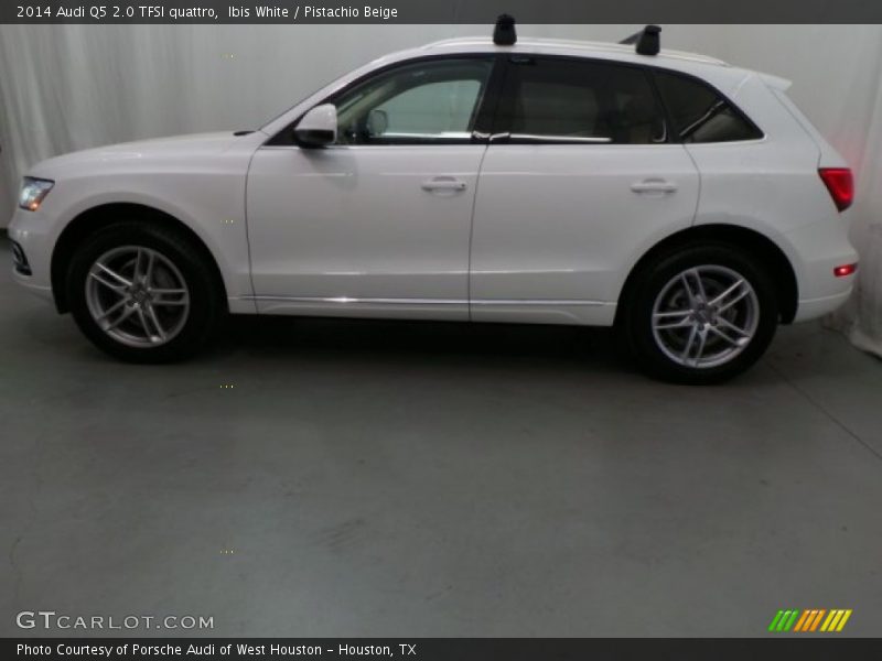 Ibis White / Pistachio Beige 2014 Audi Q5 2.0 TFSI quattro