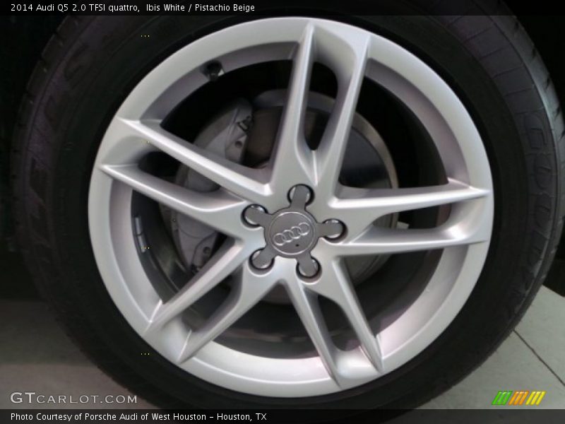 Ibis White / Pistachio Beige 2014 Audi Q5 2.0 TFSI quattro