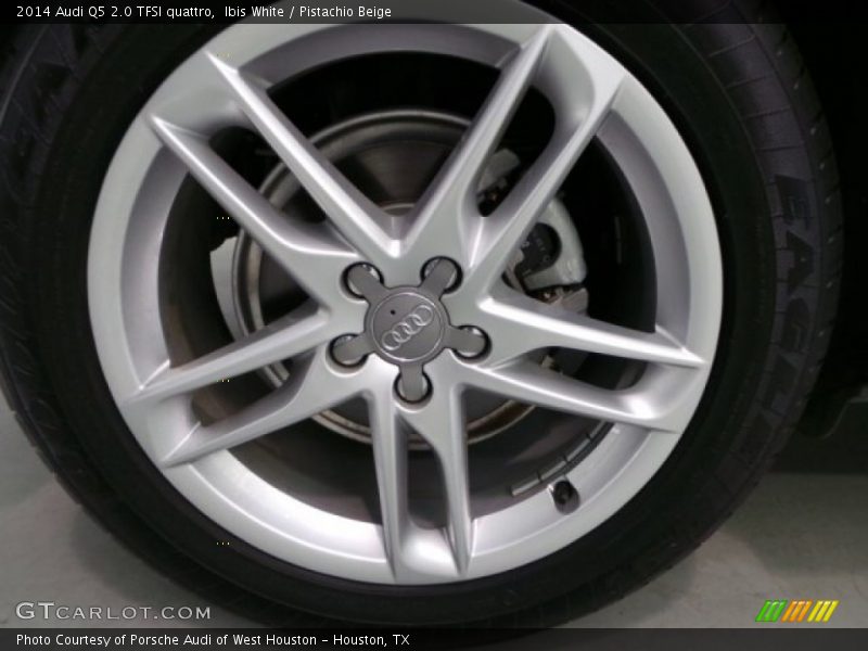 Ibis White / Pistachio Beige 2014 Audi Q5 2.0 TFSI quattro