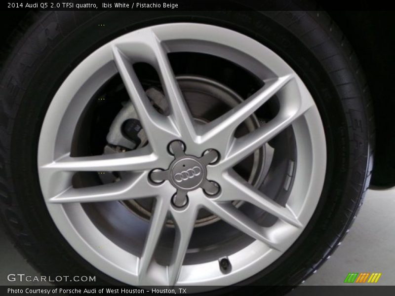 Ibis White / Pistachio Beige 2014 Audi Q5 2.0 TFSI quattro