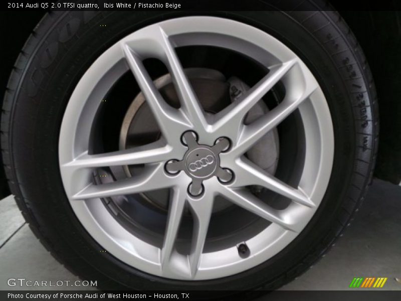 Ibis White / Pistachio Beige 2014 Audi Q5 2.0 TFSI quattro