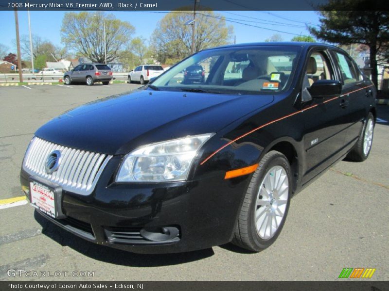 Black / Camel 2008 Mercury Milan V6 Premier AWD