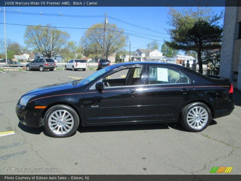 Black / Camel 2008 Mercury Milan V6 Premier AWD