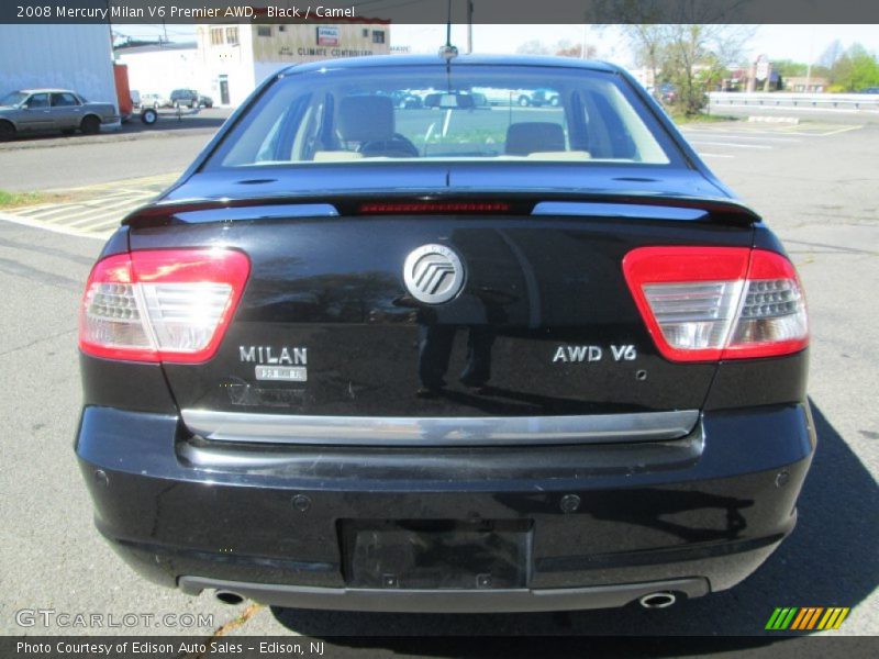 Black / Camel 2008 Mercury Milan V6 Premier AWD