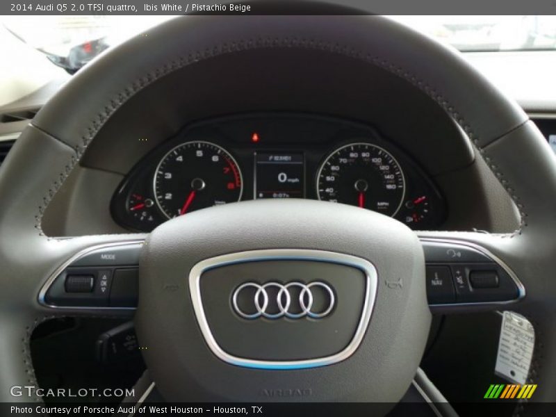 Ibis White / Pistachio Beige 2014 Audi Q5 2.0 TFSI quattro
