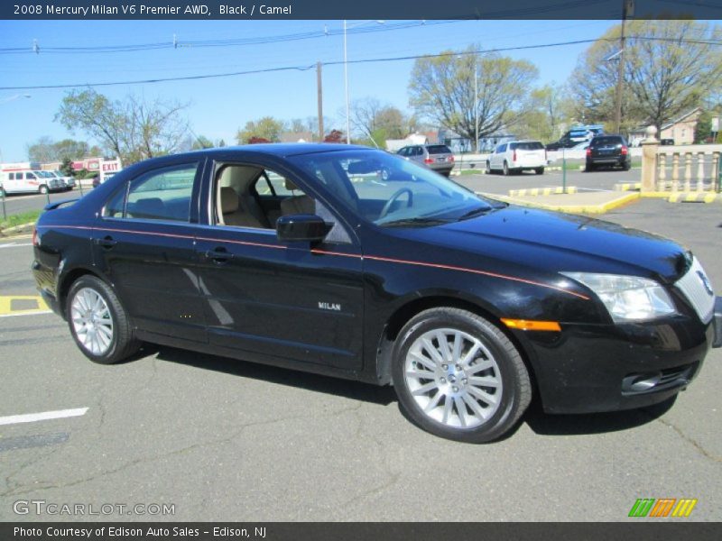 Black / Camel 2008 Mercury Milan V6 Premier AWD