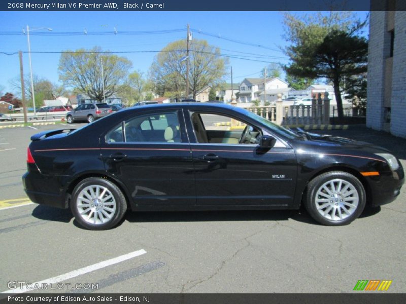Black / Camel 2008 Mercury Milan V6 Premier AWD