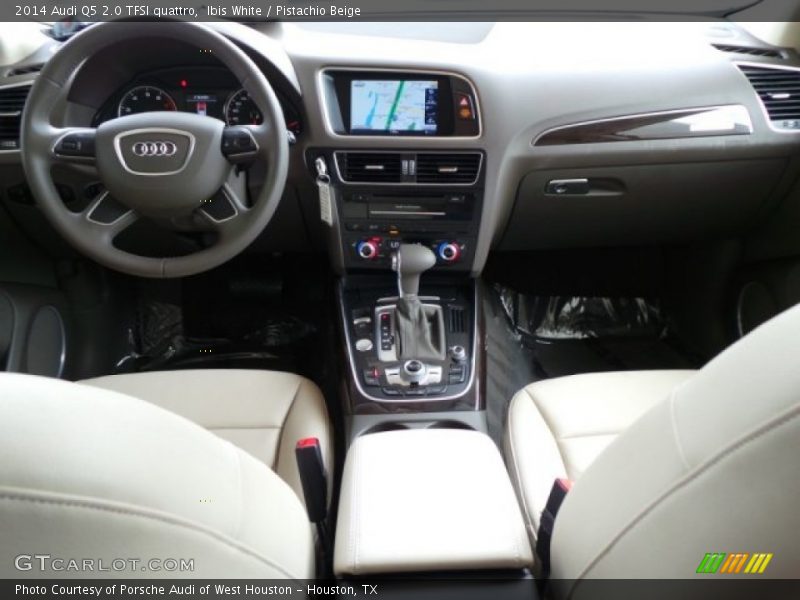 Ibis White / Pistachio Beige 2014 Audi Q5 2.0 TFSI quattro
