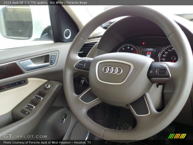 Ibis White / Pistachio Beige 2014 Audi Q5 2.0 TFSI quattro