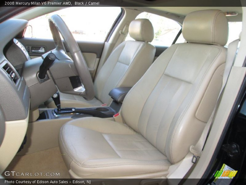 Black / Camel 2008 Mercury Milan V6 Premier AWD