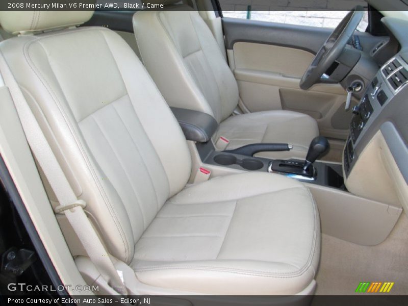 Black / Camel 2008 Mercury Milan V6 Premier AWD