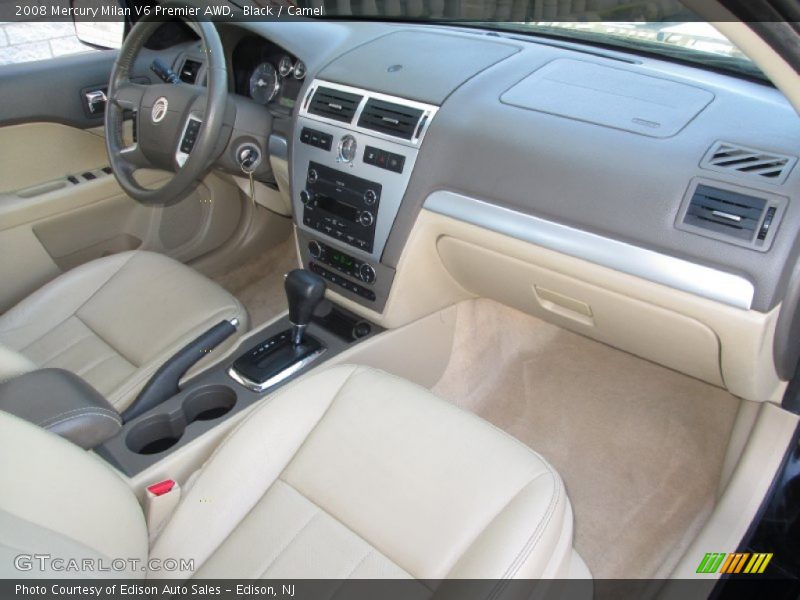 Black / Camel 2008 Mercury Milan V6 Premier AWD