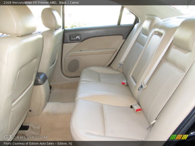 Black / Camel 2008 Mercury Milan V6 Premier AWD