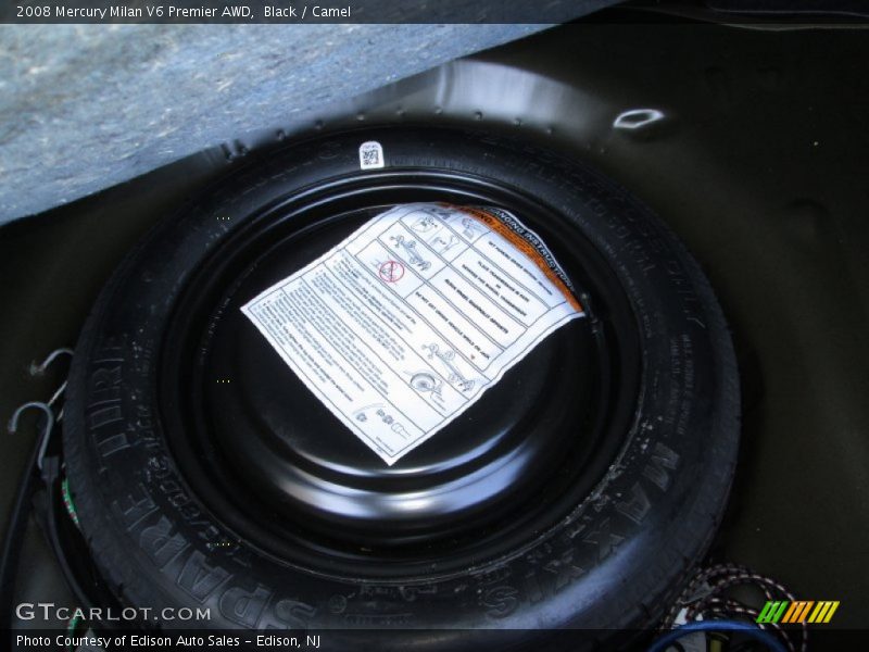 Black / Camel 2008 Mercury Milan V6 Premier AWD