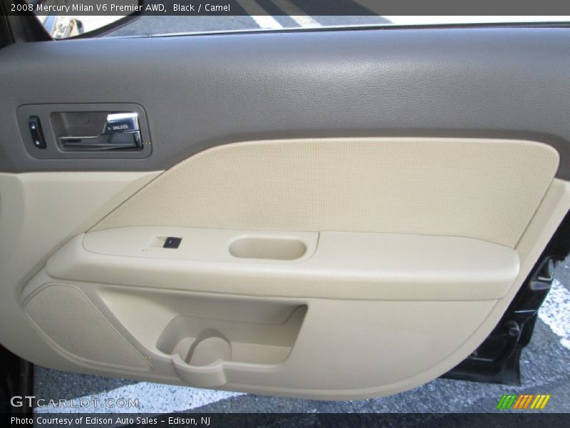 Black / Camel 2008 Mercury Milan V6 Premier AWD