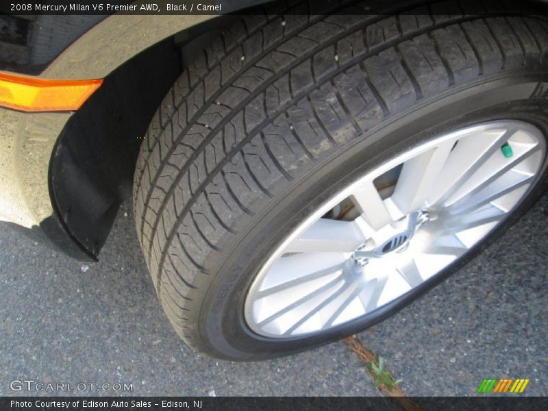 Black / Camel 2008 Mercury Milan V6 Premier AWD