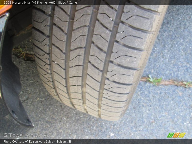 Black / Camel 2008 Mercury Milan V6 Premier AWD