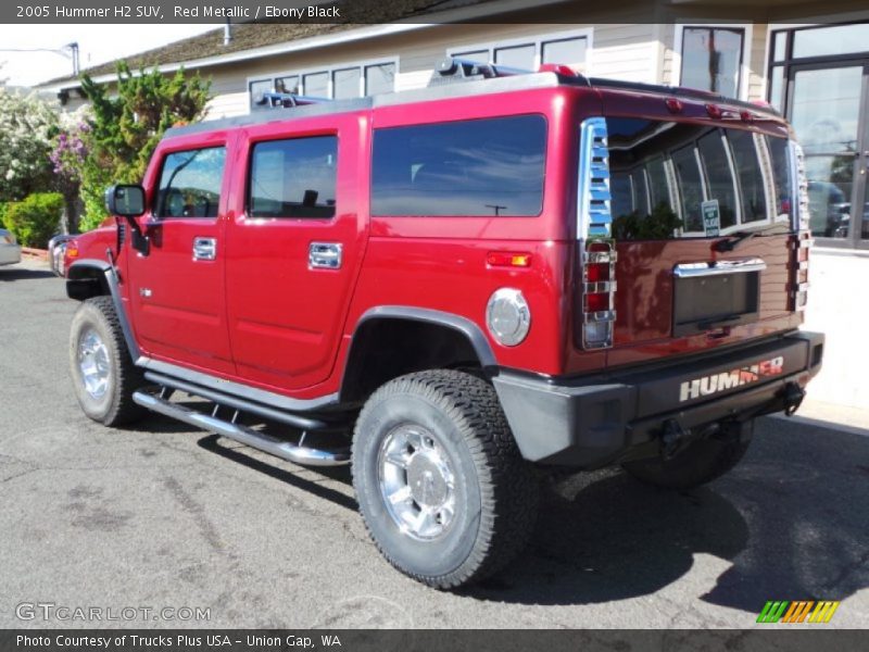 Red Metallic / Ebony Black 2005 Hummer H2 SUV
