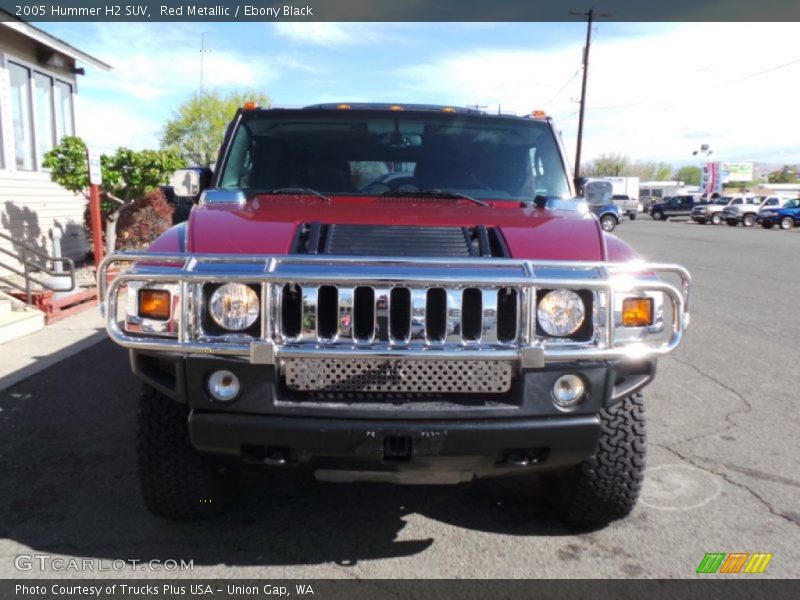 Red Metallic / Ebony Black 2005 Hummer H2 SUV