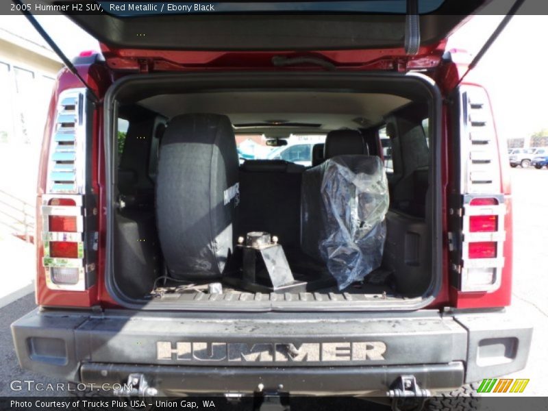 Red Metallic / Ebony Black 2005 Hummer H2 SUV