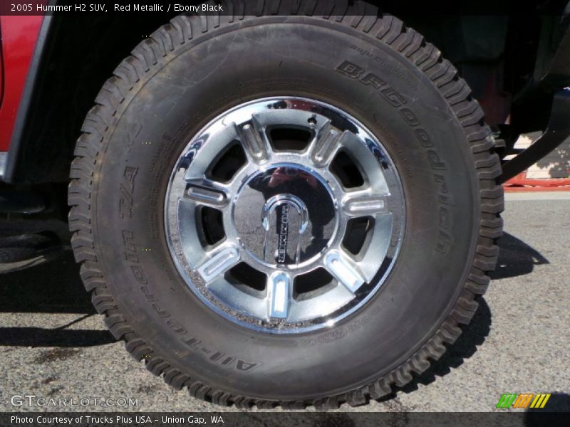 Red Metallic / Ebony Black 2005 Hummer H2 SUV