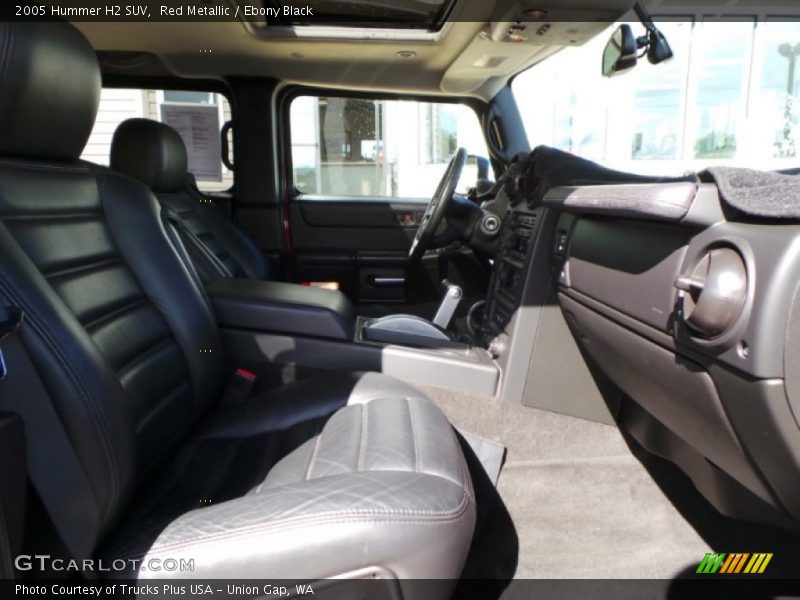 Red Metallic / Ebony Black 2005 Hummer H2 SUV