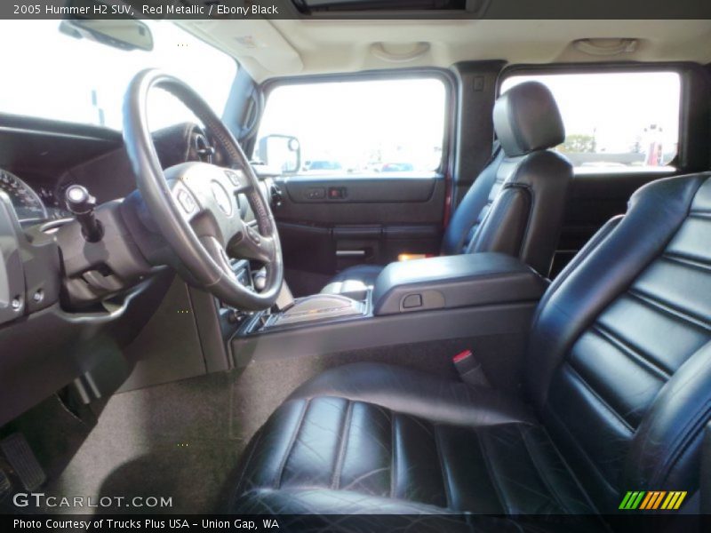 Red Metallic / Ebony Black 2005 Hummer H2 SUV