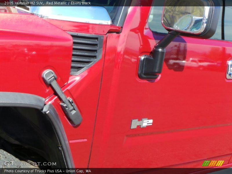 Red Metallic / Ebony Black 2005 Hummer H2 SUV
