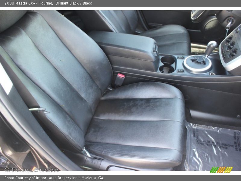 Brilliant Black / Black 2008 Mazda CX-7 Touring