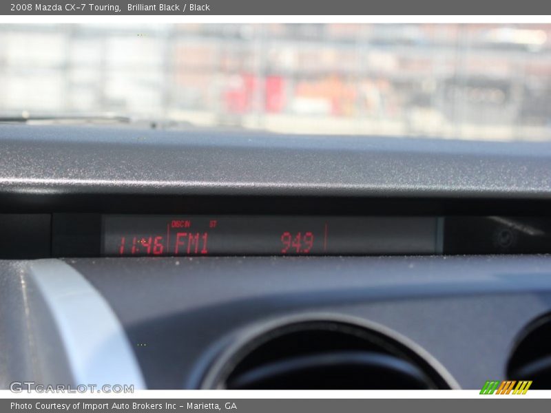 Brilliant Black / Black 2008 Mazda CX-7 Touring