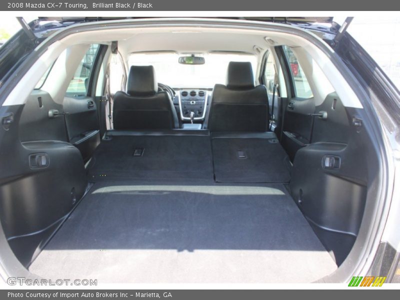 Brilliant Black / Black 2008 Mazda CX-7 Touring