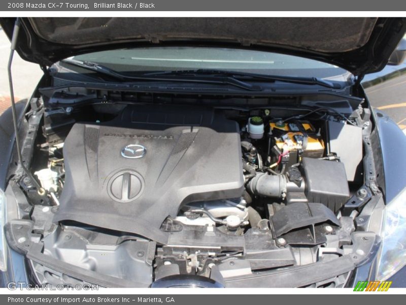 Brilliant Black / Black 2008 Mazda CX-7 Touring