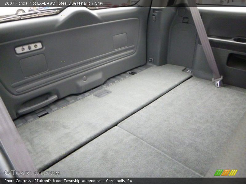 Steel Blue Metallic / Gray 2007 Honda Pilot EX-L 4WD