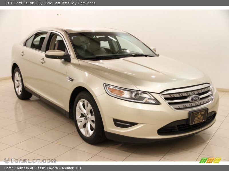 Gold Leaf Metallic / Light Stone 2010 Ford Taurus SEL