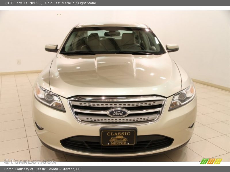 Gold Leaf Metallic / Light Stone 2010 Ford Taurus SEL