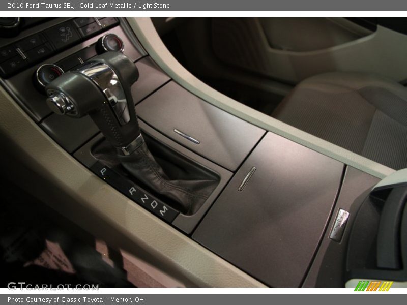 Gold Leaf Metallic / Light Stone 2010 Ford Taurus SEL